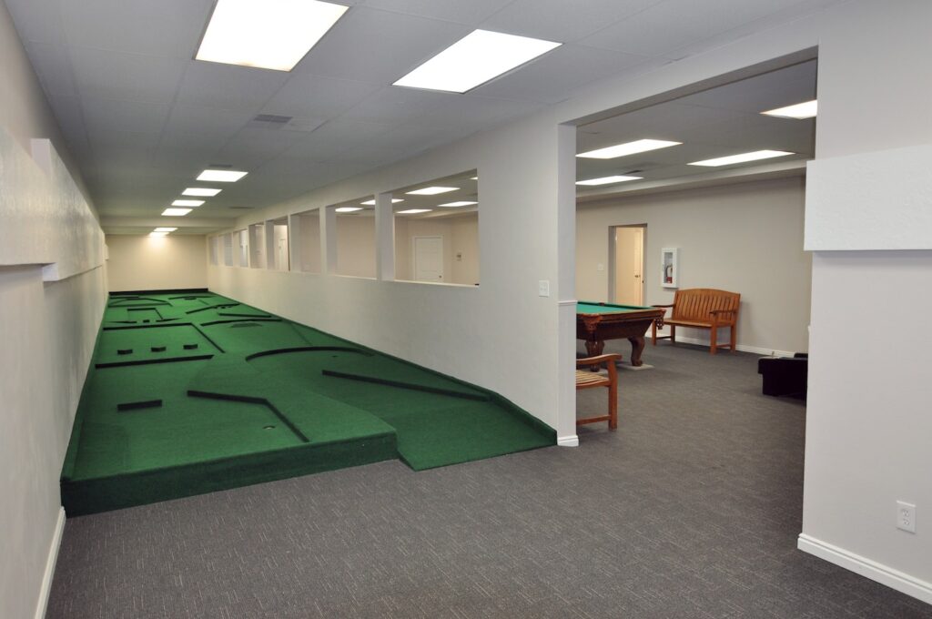 Mini Golf available at the clubhouse - everything at the clubhouse is included with your stay